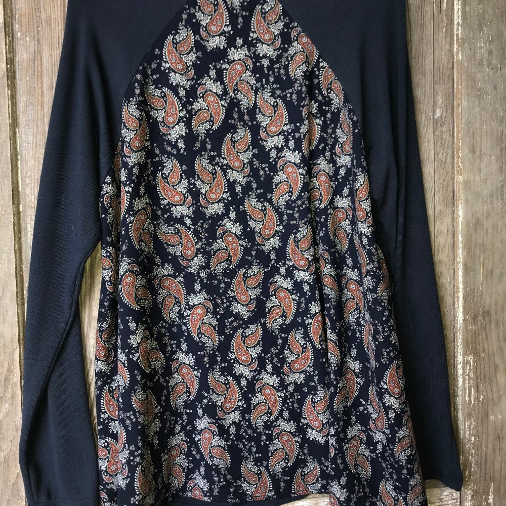 Navy long sleeve